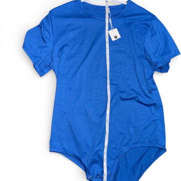 EEFEL Blue Women's Bodysuit NWT - Picture 2 of 8